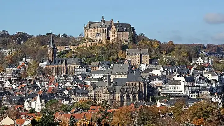 Ansicht von Marburg