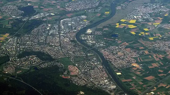 Ansicht von Rüsselsheim